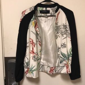 Zara floral jacket